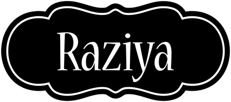 Raziya welcome logo