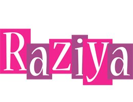 Raziya whine logo