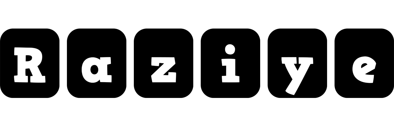 Raziye box logo