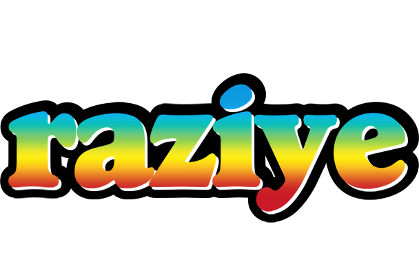 Raziye color logo