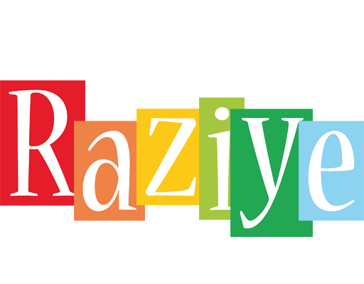 Raziye colors logo