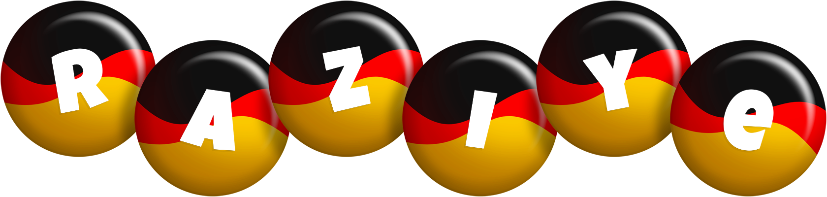 Raziye german logo