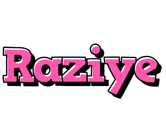 Raziye girlish logo