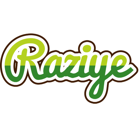 Raziye golfing logo