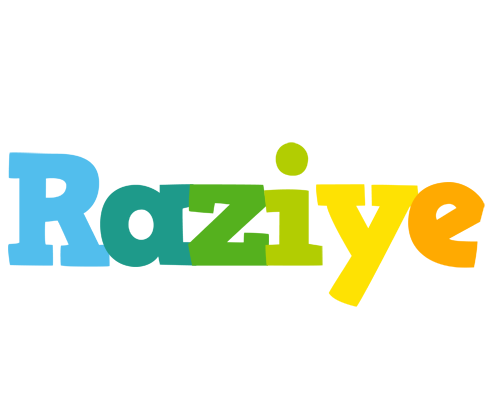 Raziye rainbows logo
