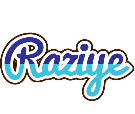 Raziye raining logo