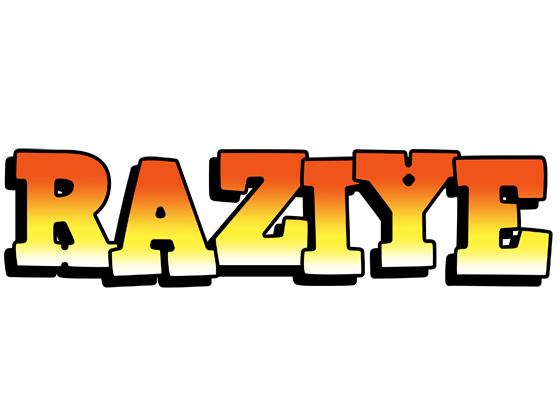 Raziye sunset logo