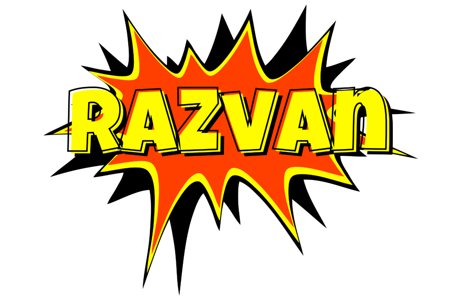 Razvan bazinga logo