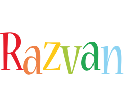 Razvan birthday logo