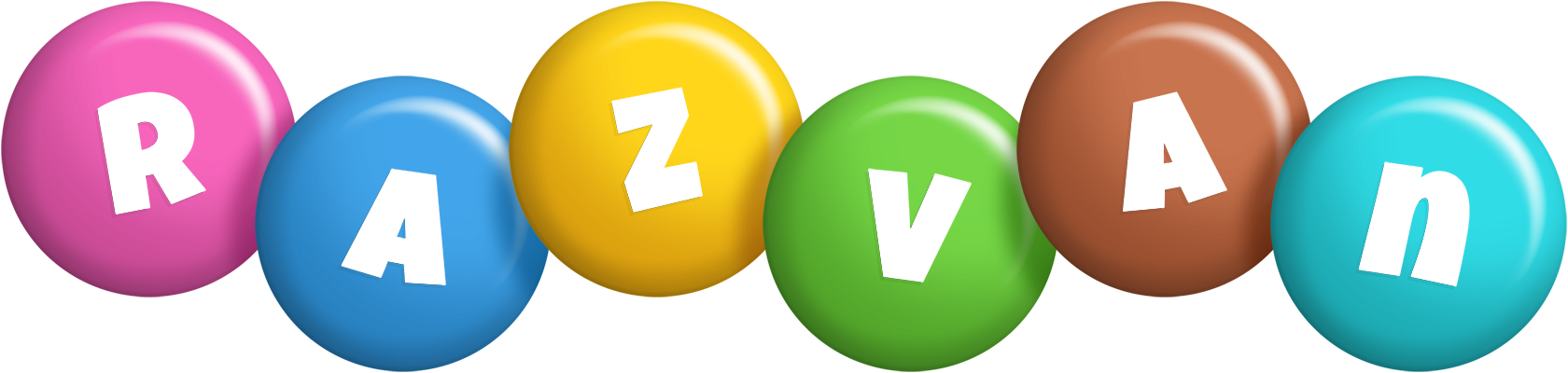 Razvan candy logo