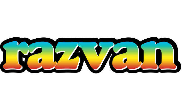 Razvan color logo