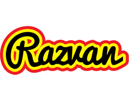 Razvan flaming logo