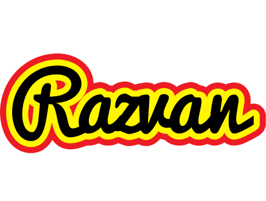 Razvan flaming logo