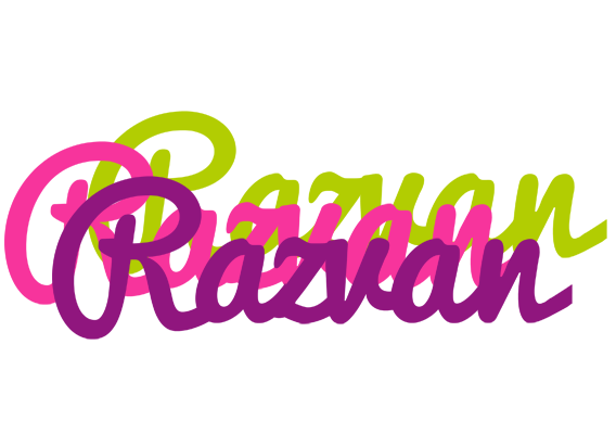Razvan flowers logo