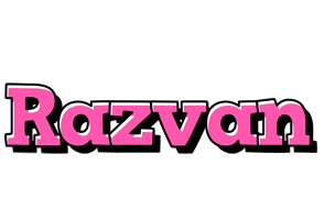 Razvan girlish logo