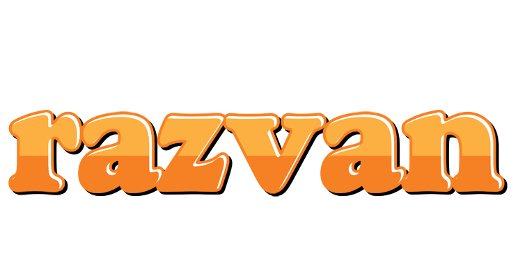 Razvan orange logo