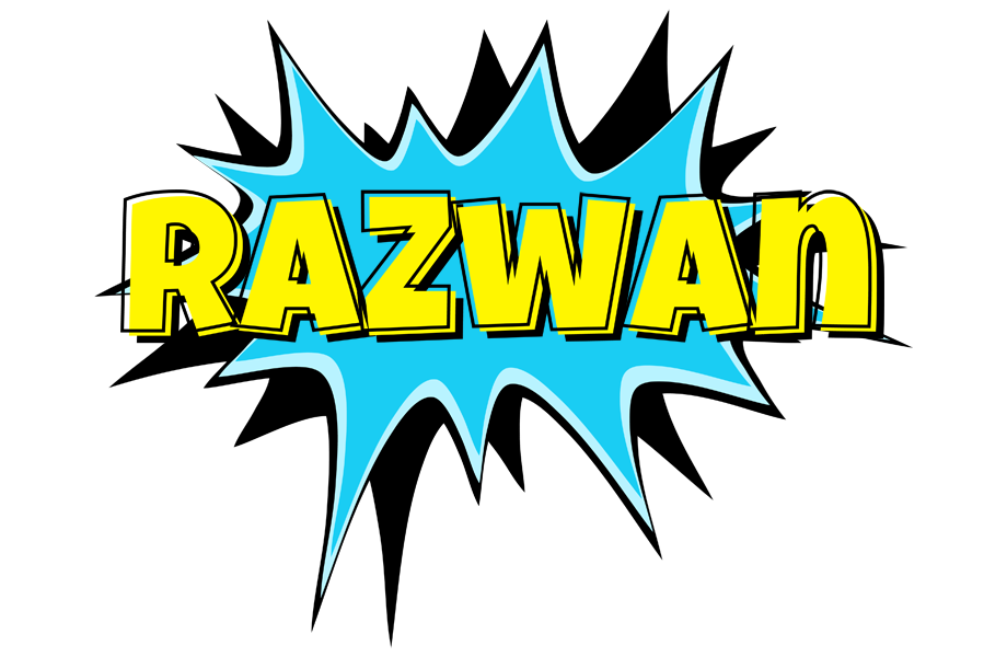 Razwan amazing logo
