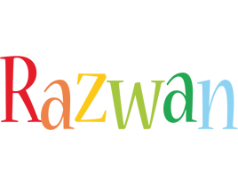 Razwan birthday logo