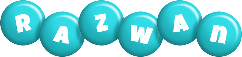 Razwan candy-azur logo