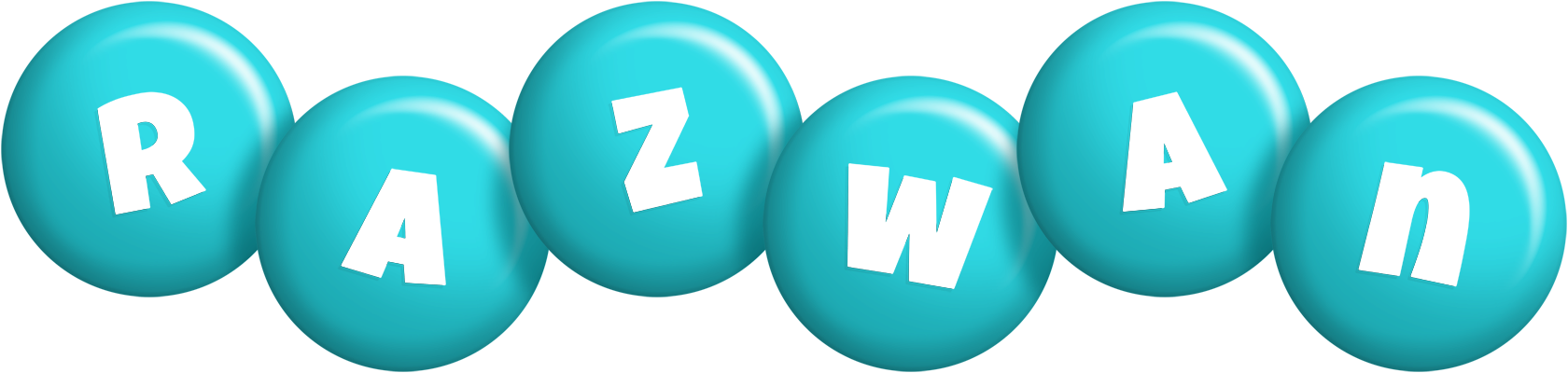 Razwan candy-azur logo