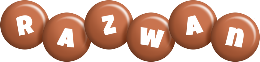 Razwan candy-brown logo