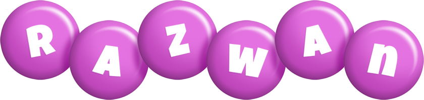 Razwan candy-purple logo