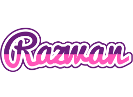 Razwan cheerful logo