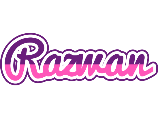 Razwan cheerful logo