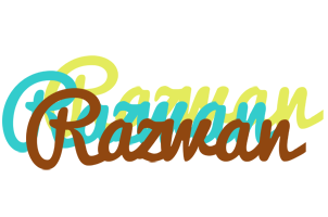 Razwan cupcake logo