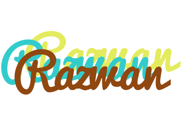 Razwan cupcake logo