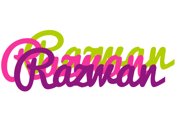 Razwan flowers logo
