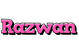 Razwan girlish logo