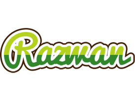 Razwan golfing logo