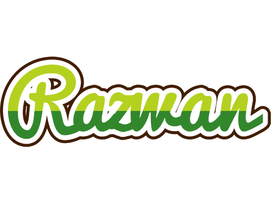 Razwan golfing logo