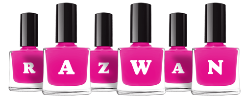 Razwan nails logo