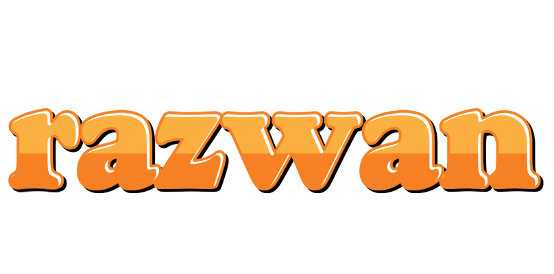 Razwan orange logo