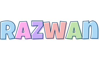 Razwan pastel logo