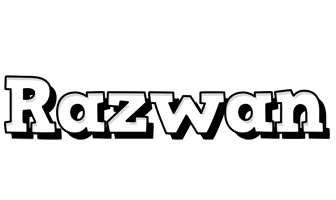 Razwan snowing logo