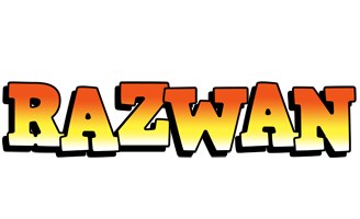 Razwan sunset logo