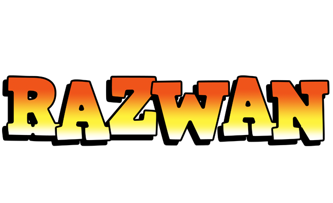 Razwan sunset logo