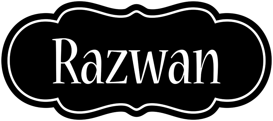 Razwan welcome logo