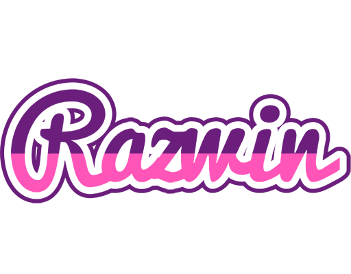 Razwin cheerful logo