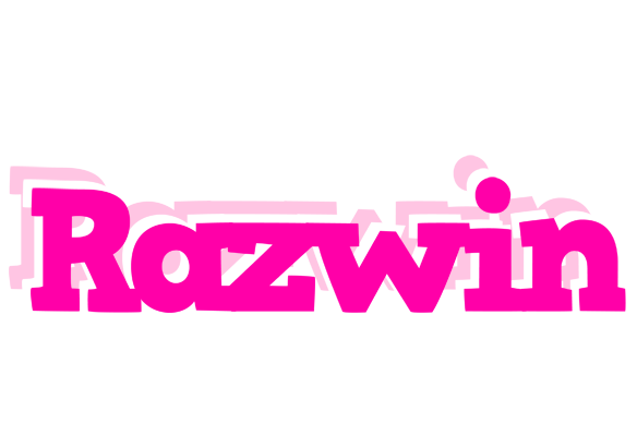 Razwin dancing logo