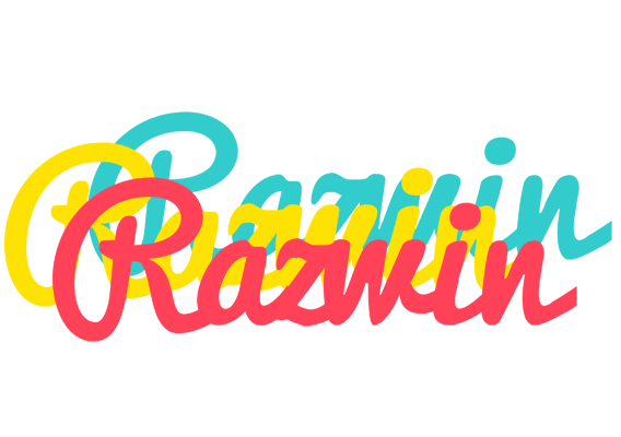 Razwin disco logo