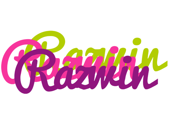 Razwin flowers logo