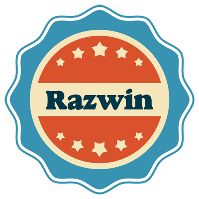 Razwin labels logo