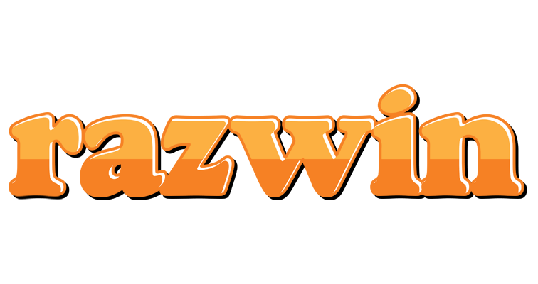 Razwin orange logo