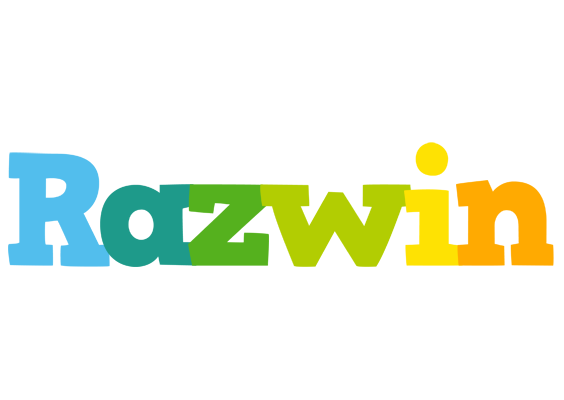 Razwin rainbows logo