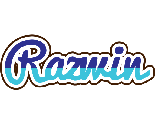 Razwin raining logo