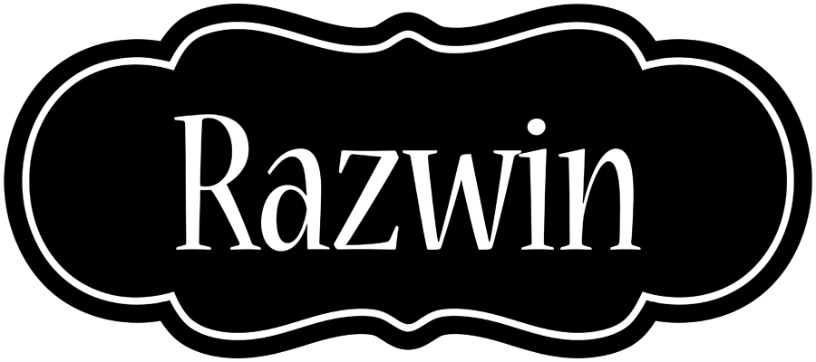 Razwin welcome logo